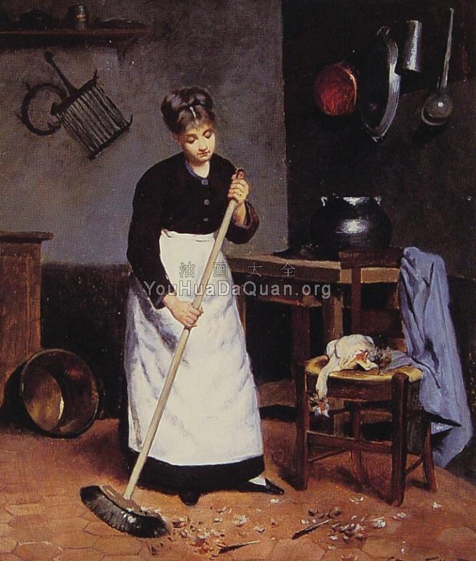 Sweeping the Feathers - 维克多·加布里埃尔·吉尔伯特